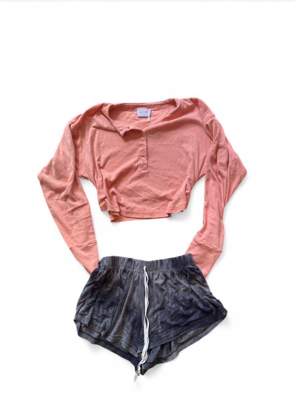 Urban outfitters out from under two piece Pointelle pajama set